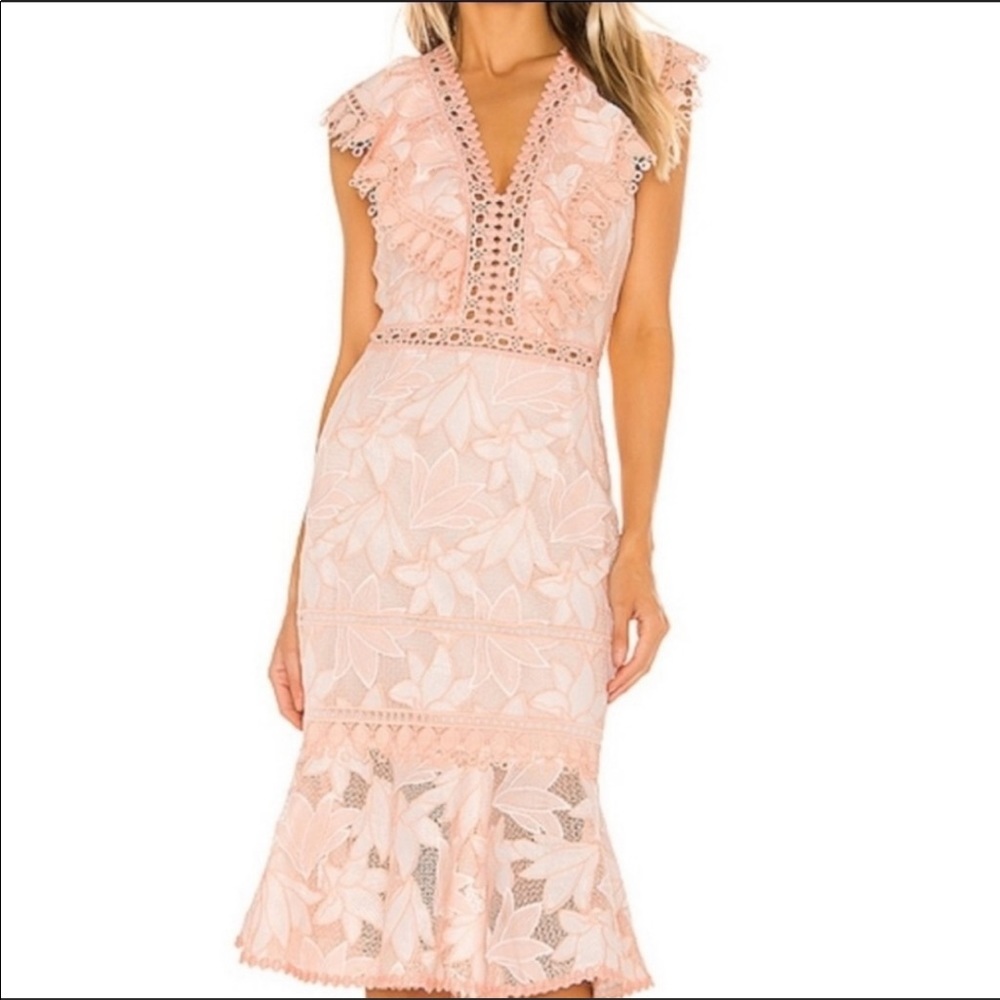 Saylor midi dress